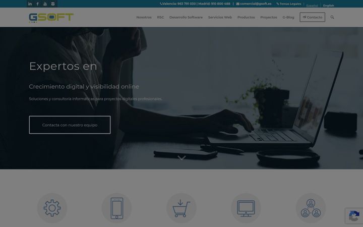 Screenshot of gsoft.es
