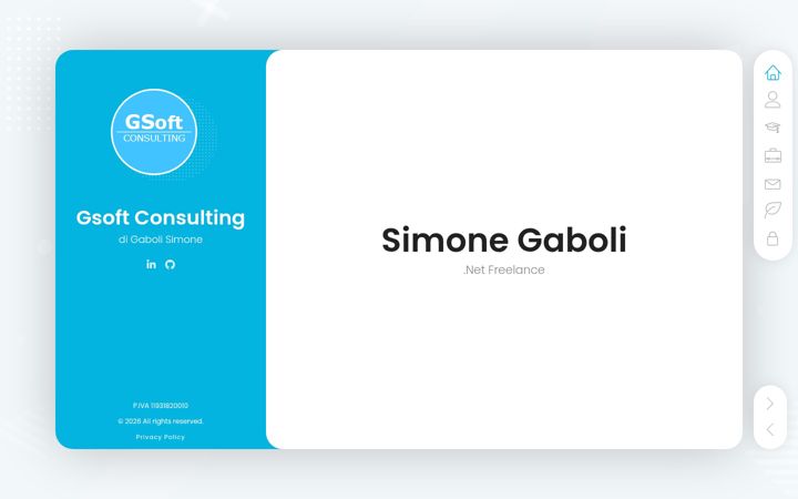 Screenshot of gsoftconsulting.it