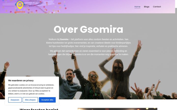 Screenshot of gsomira.nl