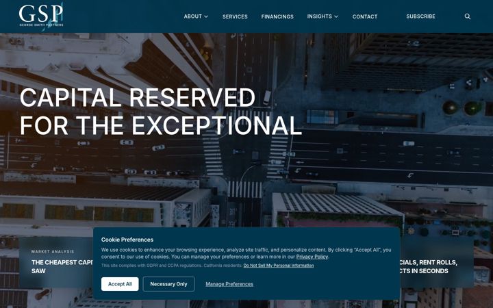 Screenshot of gspartners.com