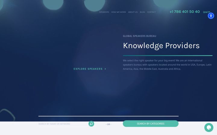 Screenshot of gspeakers.com
