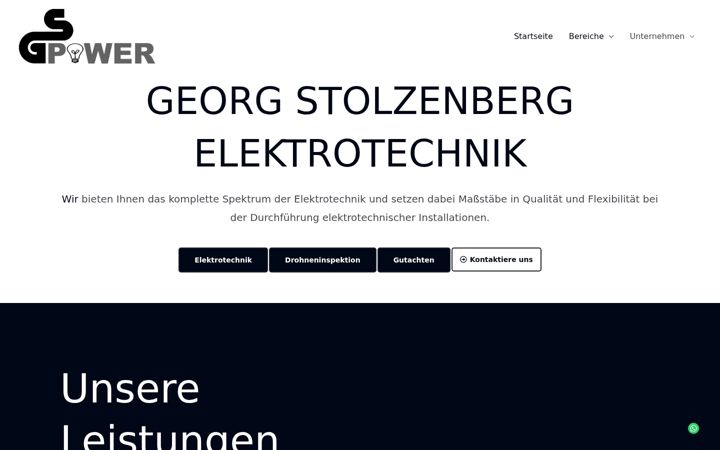 Screenshot of gspower.tech
