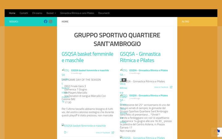 Screenshot of gsqsa.it