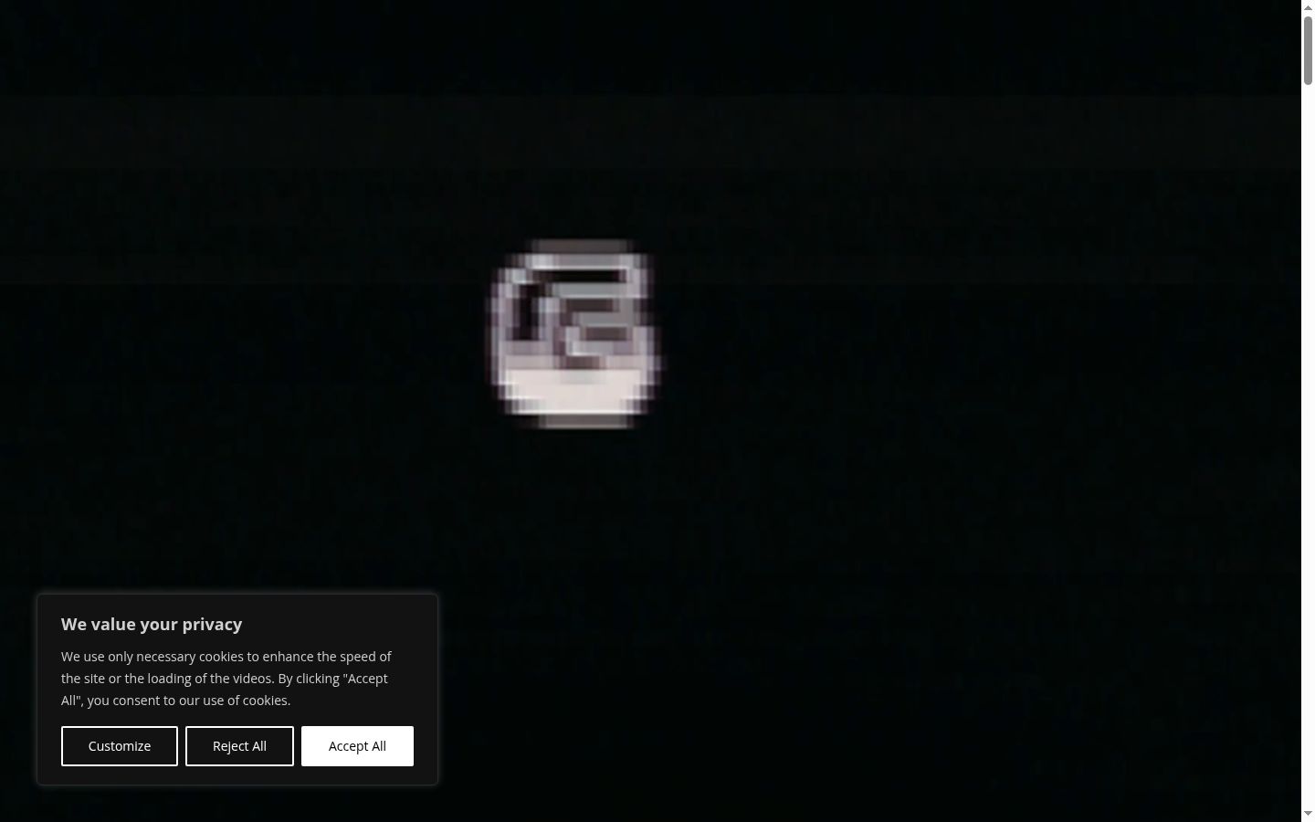 Screenshot des Einwilligungsbanners vor jeglicher Interaktion