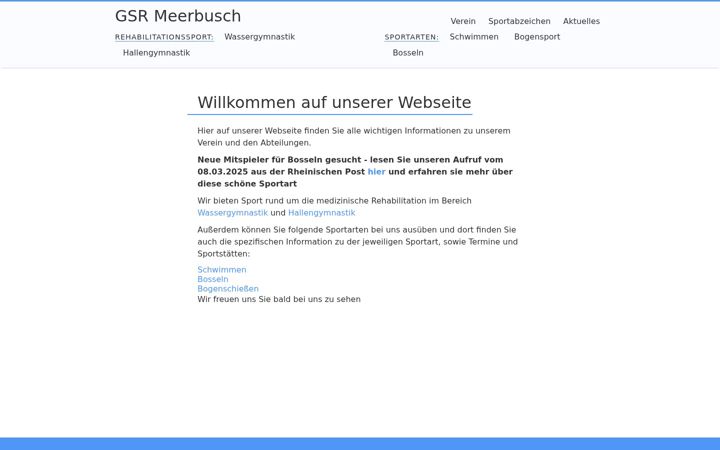 Screenshot of gsr-meerbusch.de