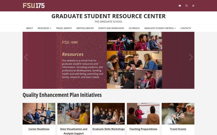 Screenshot of gsrc.fsu.edu
