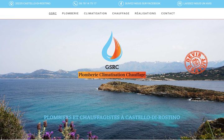 Screenshot of gsrcplomberie2b.com