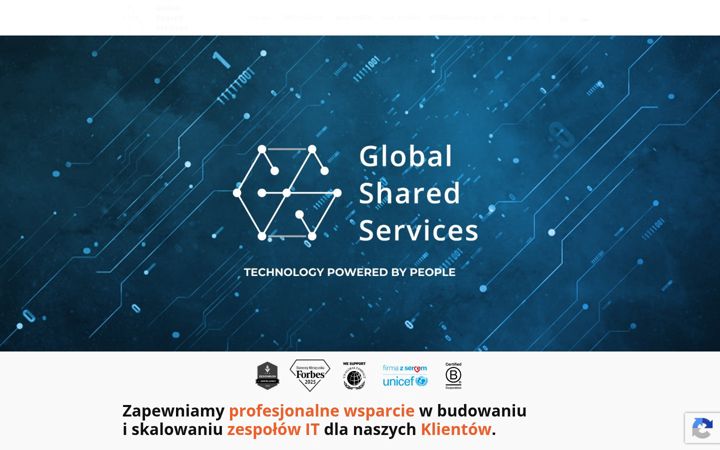 Screenshot of gsservices.com.pl