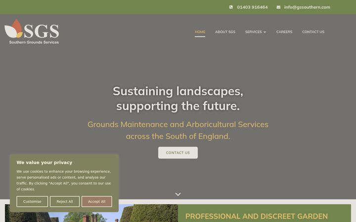 Screenshot of gssouthern.com