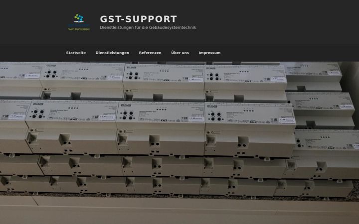 Screenshot of gst-support.de