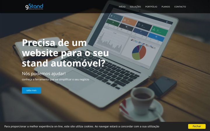 Screenshot of gstand.pt