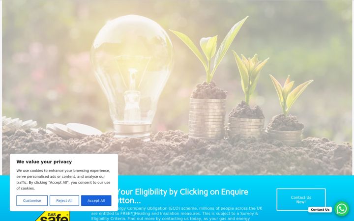 Screenshot of gstargaseco4scheme.co.uk