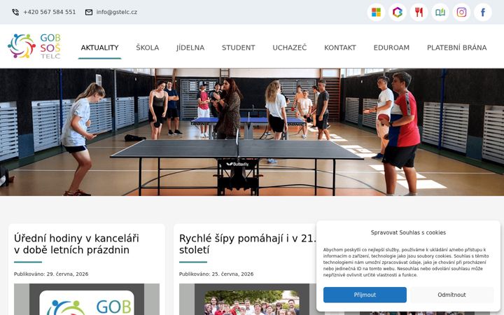Screenshot of gstelc.cz