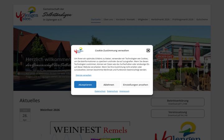 Screenshot of gsu-uplengen.de