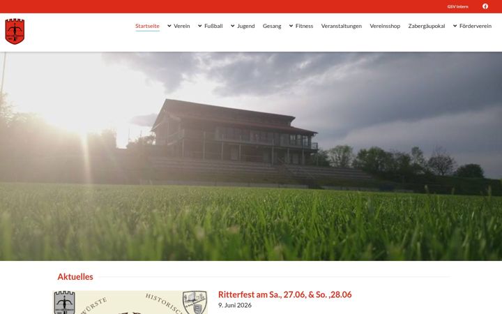 Screenshot of gsv-eibensbach.de