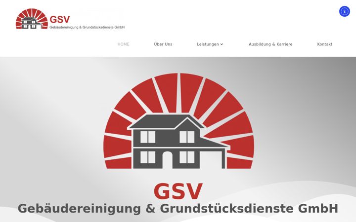 Screenshot of gsv-gebaeudereinigung.de