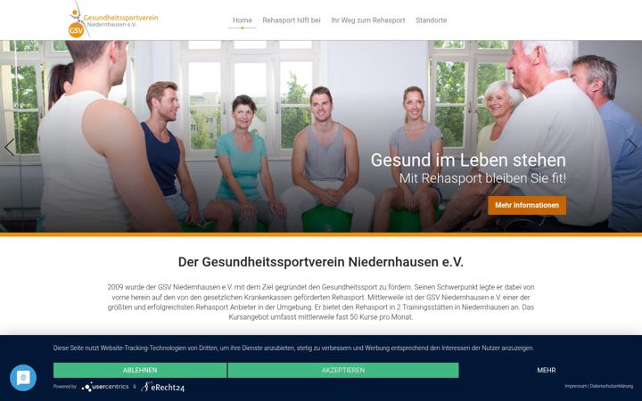 Screenshot of gsv-niedernhausen.de