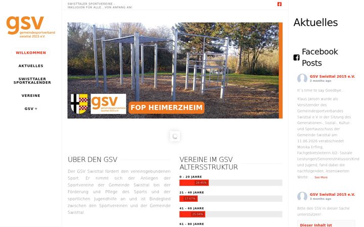 Screenshot of gsv-swisttal.de