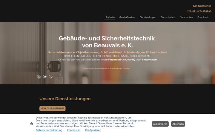 Screenshot of gsvb-technik.de