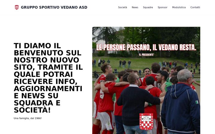 Screenshot of gsvedano.it