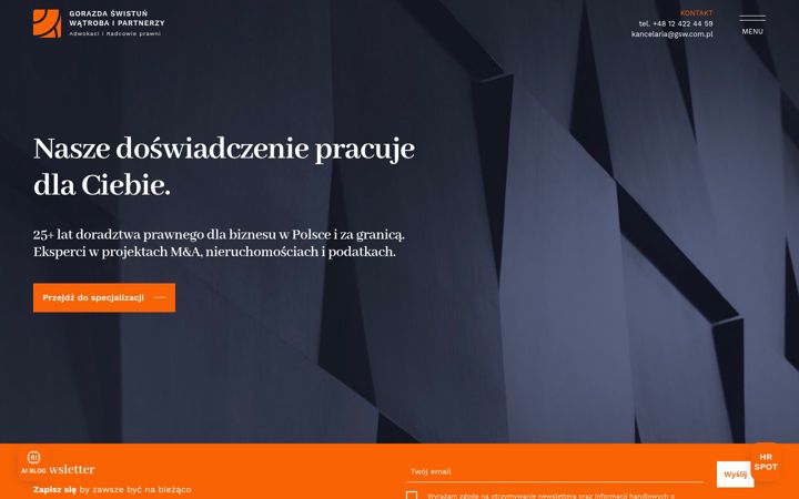 Screenshot of gsw.com.pl