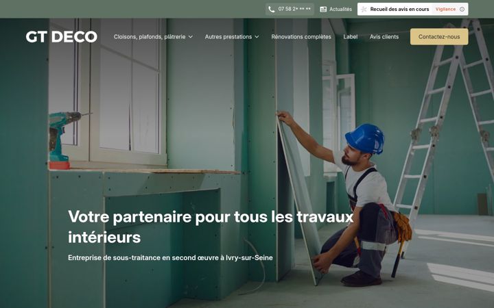 Screenshot of gt-deco.fr