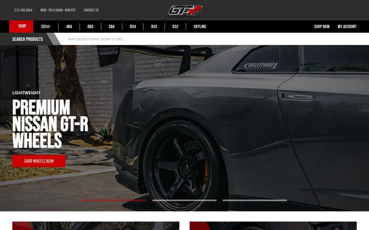 Screenshot of gt-rr.com