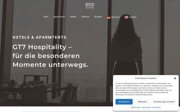 Screenshot of gt7-hospitality.com