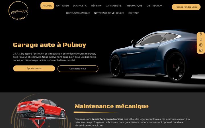 Screenshot of gta-cars.fr