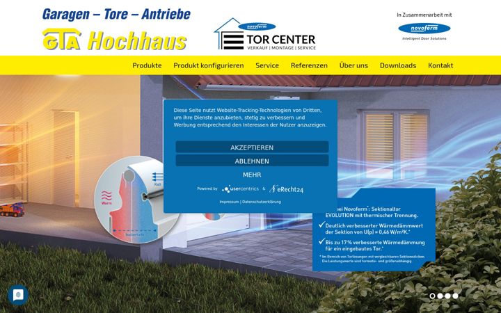 Screenshot of gta-hochhaus.de