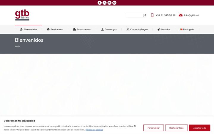 Screenshot of gtbi.net