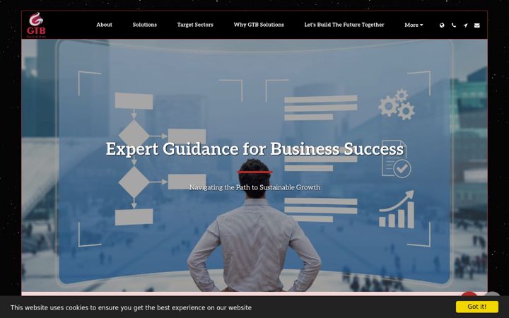 Captura de pantalla de gtbsolutionspro.com