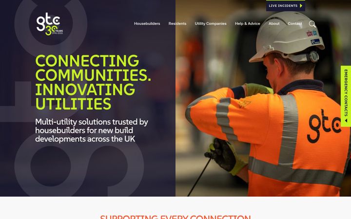 Screenshot of gtc-uk.co.uk
