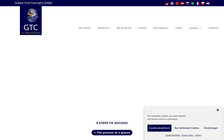 Screenshot of gtc-web.de