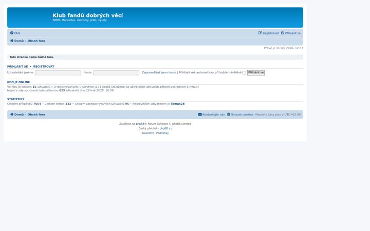 Screenshot of gtclub.cz
