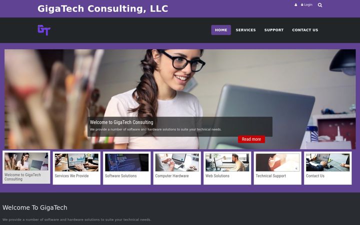 Screenshot of gtcons.com