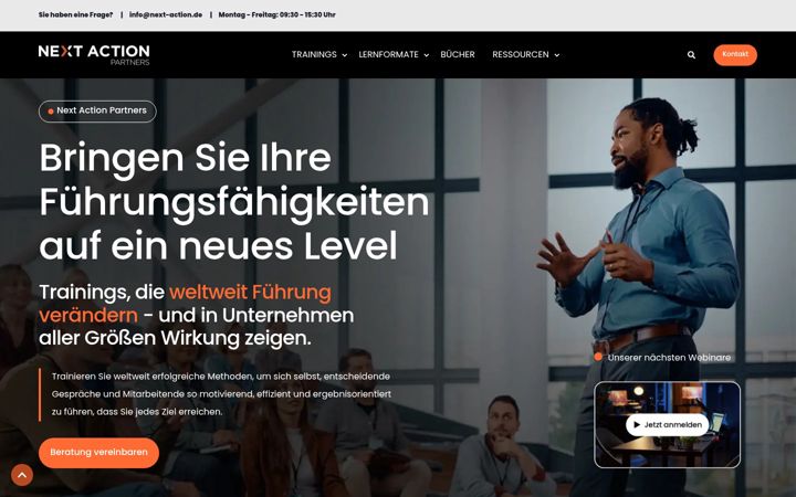 Screenshot of gtdcoaching.de
