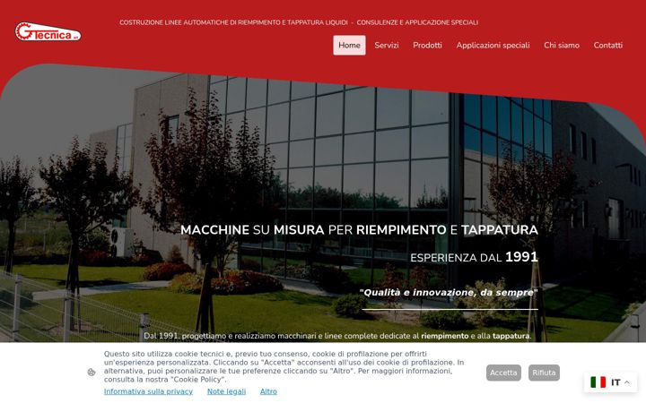 Screenshot of gtecnica.it