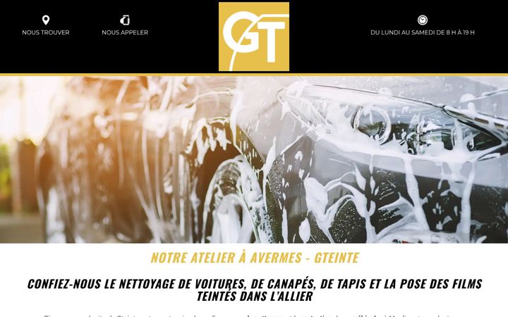 Screenshot of gteinte.fr