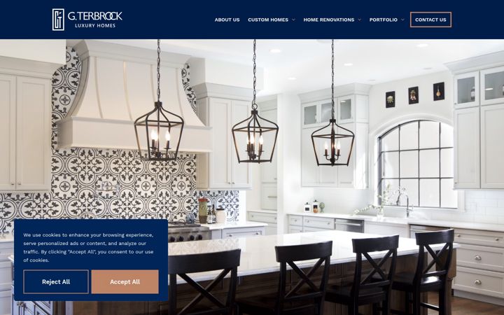Screenshot of gterbrock.com