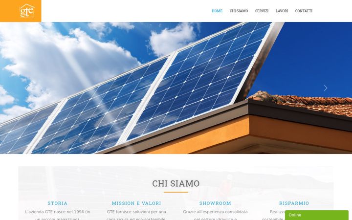 Screenshot of gtesnc.it