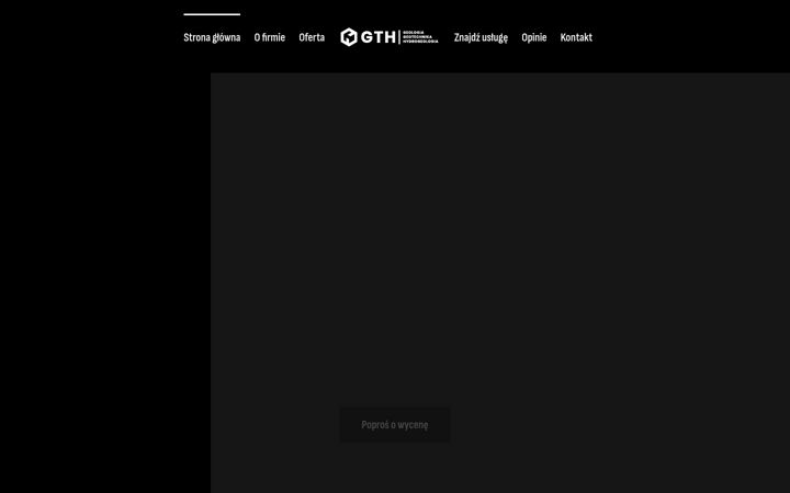 Screenshot of gth-geologia.pl