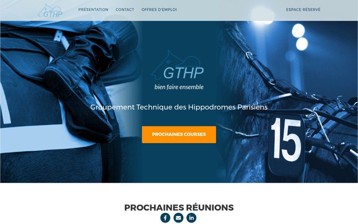 Screenshot of gthp.org