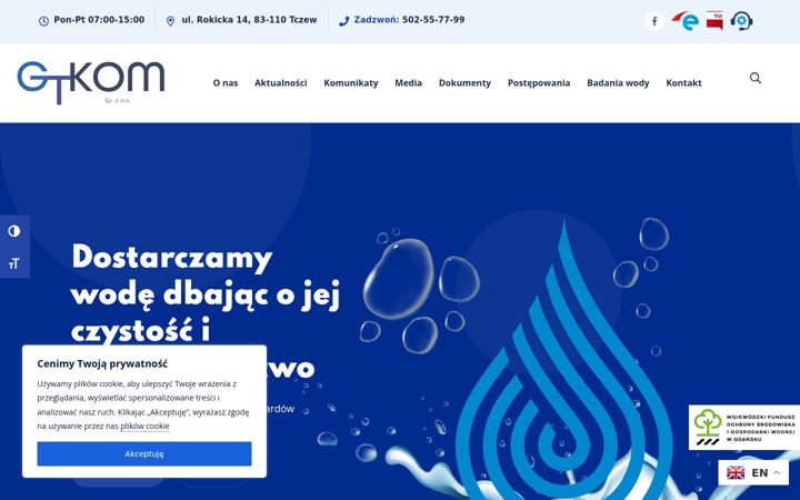 Screenshot of gtkom.pl