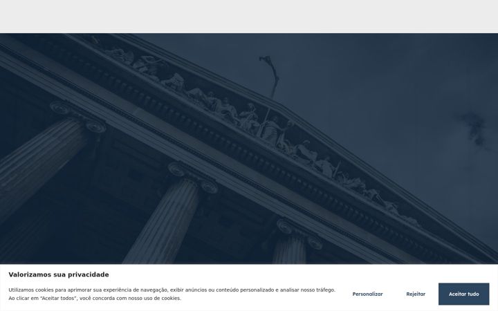 Screenshot of gtlaw.adv.br