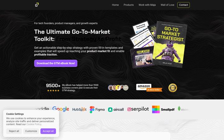 Screenshot of gtmstrategist.com