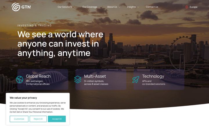 Screenshot of gtngroup.com