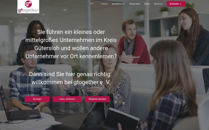 Zrzut ekranu gtogether.de