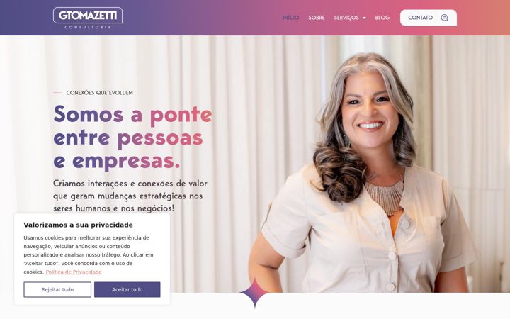 Screenshot of gtomazetti.com.br
