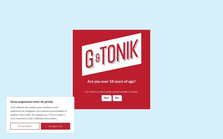 Screenshot of gtonik.ca